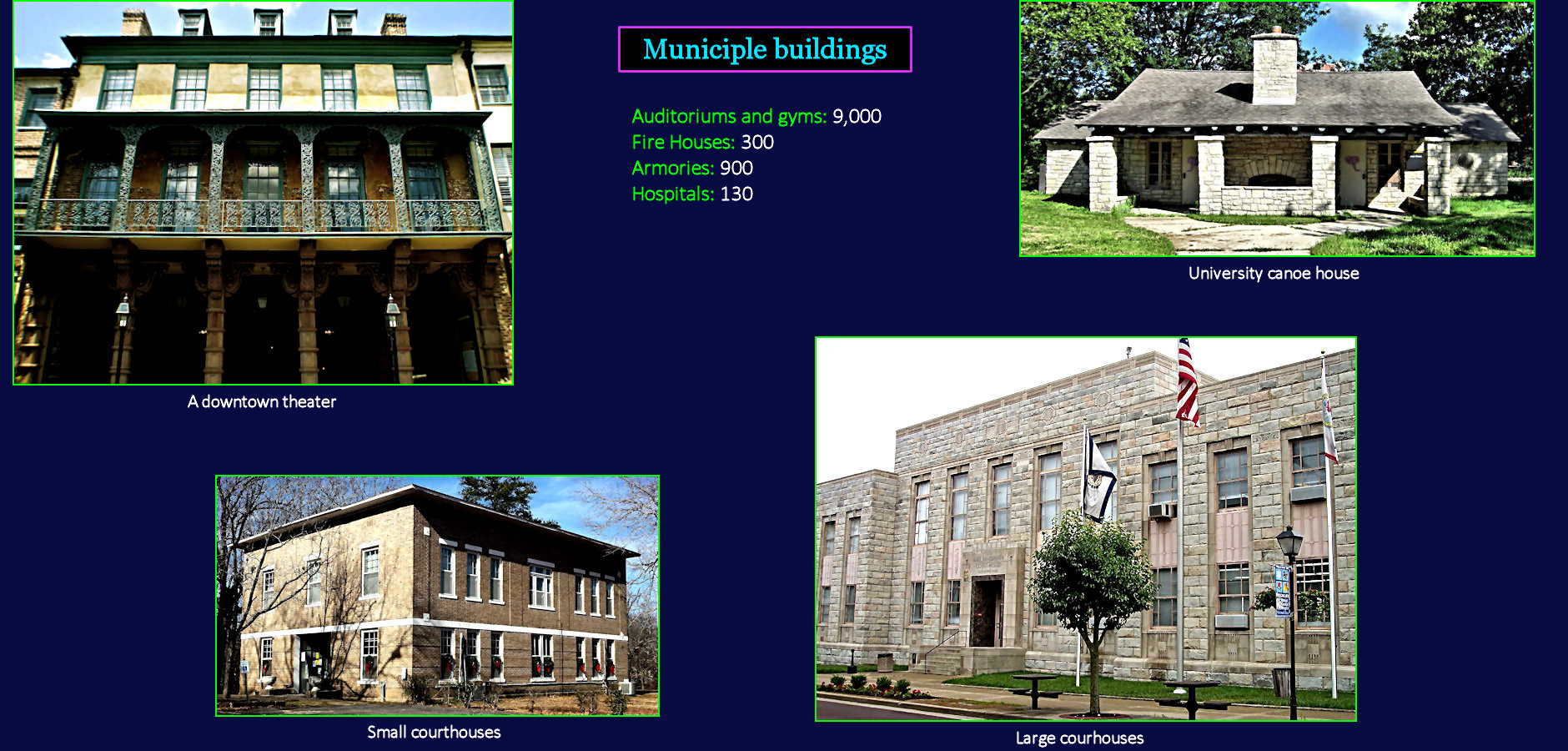 municipal buildings